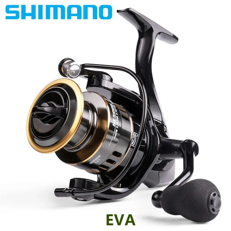 SHIMANO NEW Fishing Reel Spinning Reel Metal Reel Cup 12KG Max Drag Power Spinning Wheel High Speed Adapt to Any Water Body