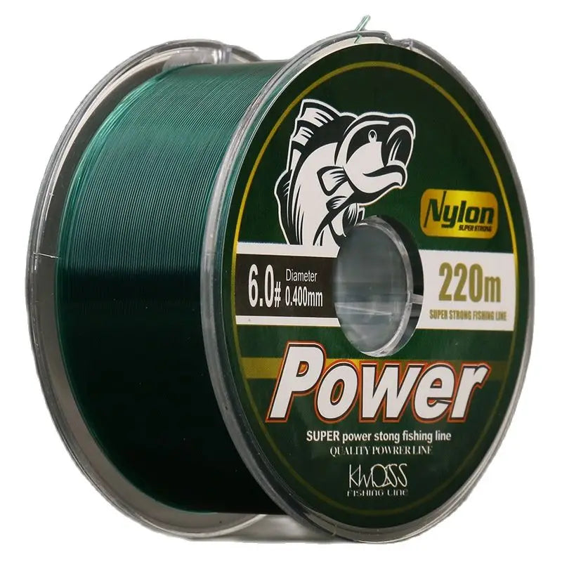 220M Carp Fishing Japanese Nylon Fluorocarbon Coated Sea Fishing Boat Fishing  Salt Sinking Line Fishing Equipment