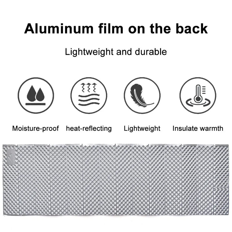 Widesea Camping Mat Portable Sleeping Pad Picnic Foam Bed Mattress Travel Trekking Equipment Blanket Waterproof Moistureproof