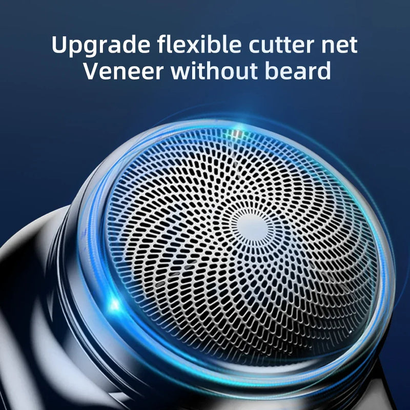 Portable Electric Shaver USB Rechargeable Mini Shave Electric Razor Pocket Shaver Waterproof Shaver Smart LED display
