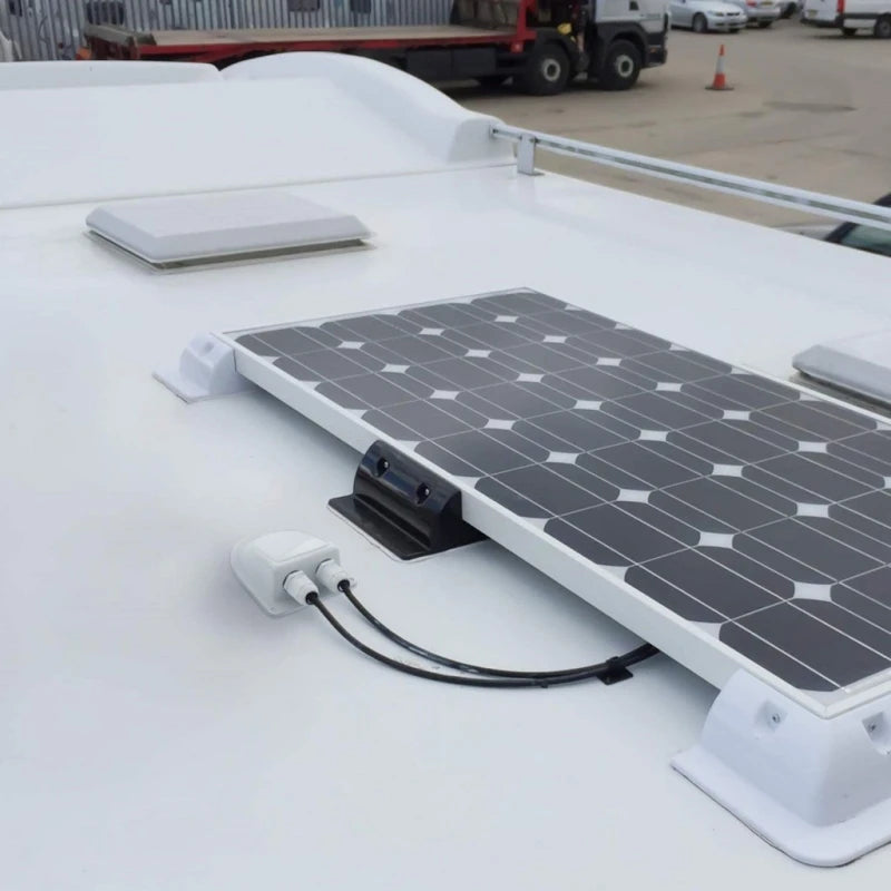 Double Single Wire Entry Gland Box Solar Panel Roof Wire Entry Gland Box Cable Motorhome Double Hole RV Yacht Car Accessories
